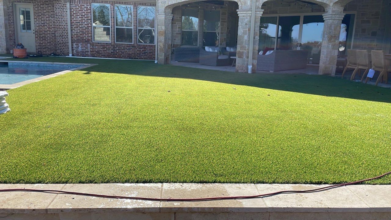 Project in Keller by Turf Concepts