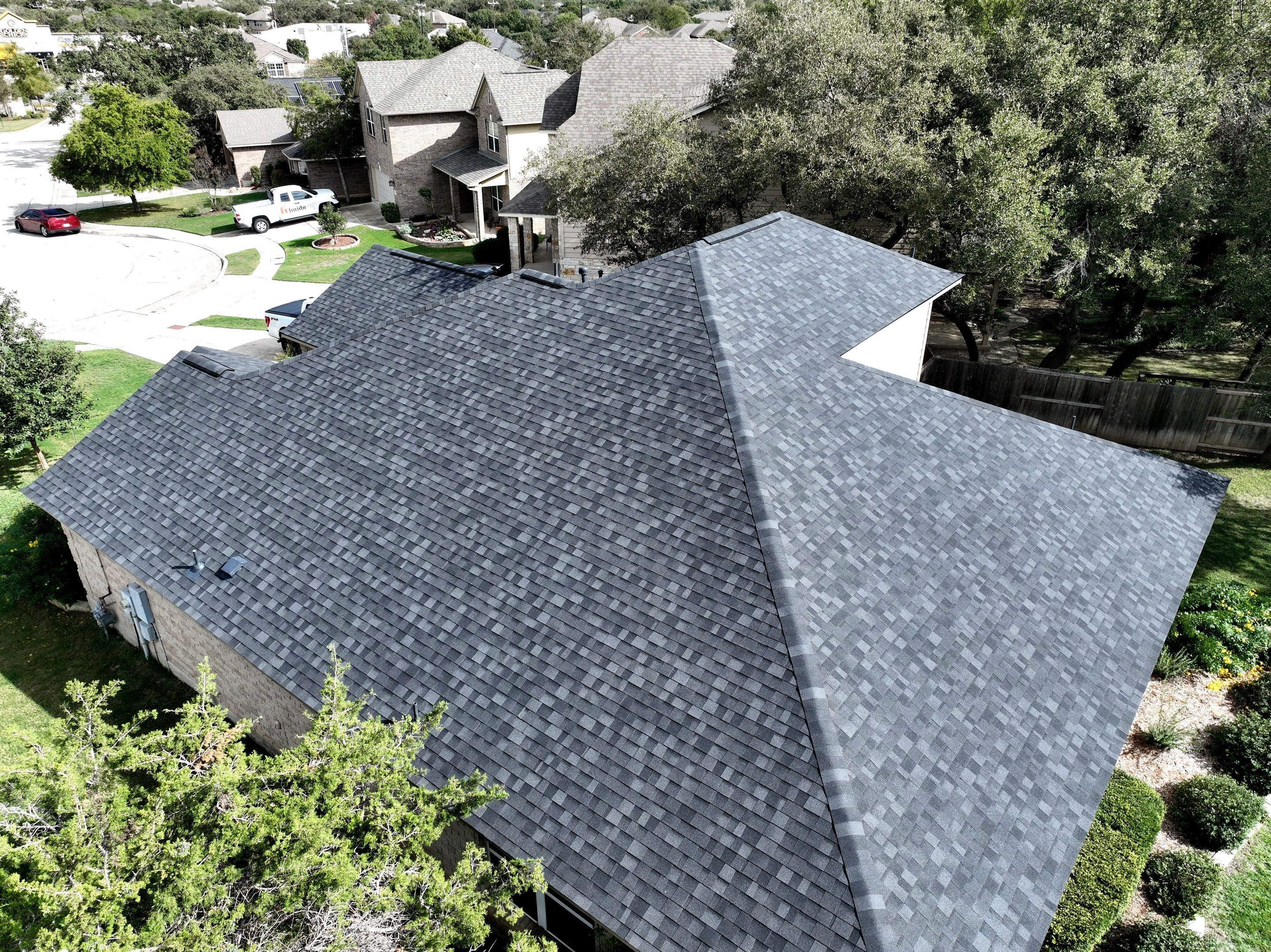 Residential Roof Replacement using Owens Corning Duration Shingles - Onyx Black  by Premier Roofing and Contracting