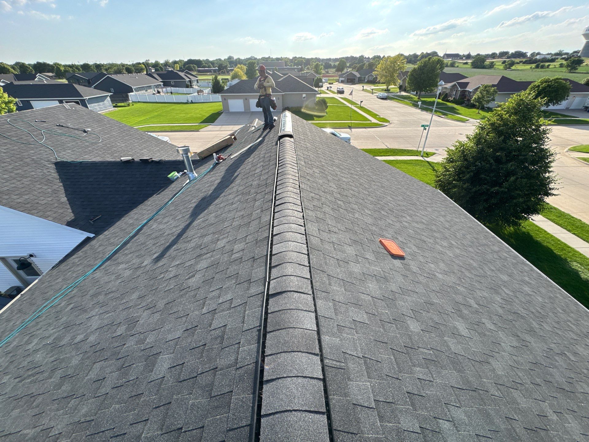 TAMKO Stormfighter Flex Rustic Black Roof in Kearney by Loyal Nine