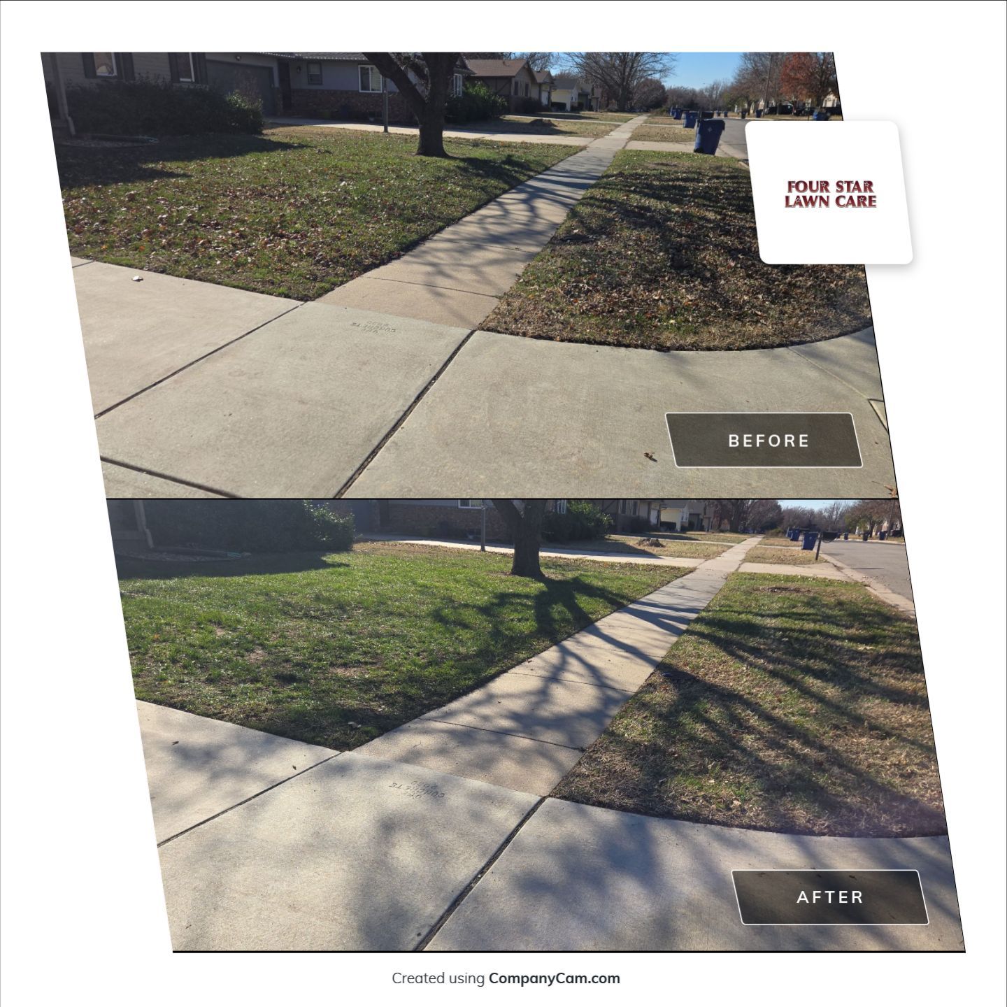 Project in Bel Aire by Four Star Lawn Care