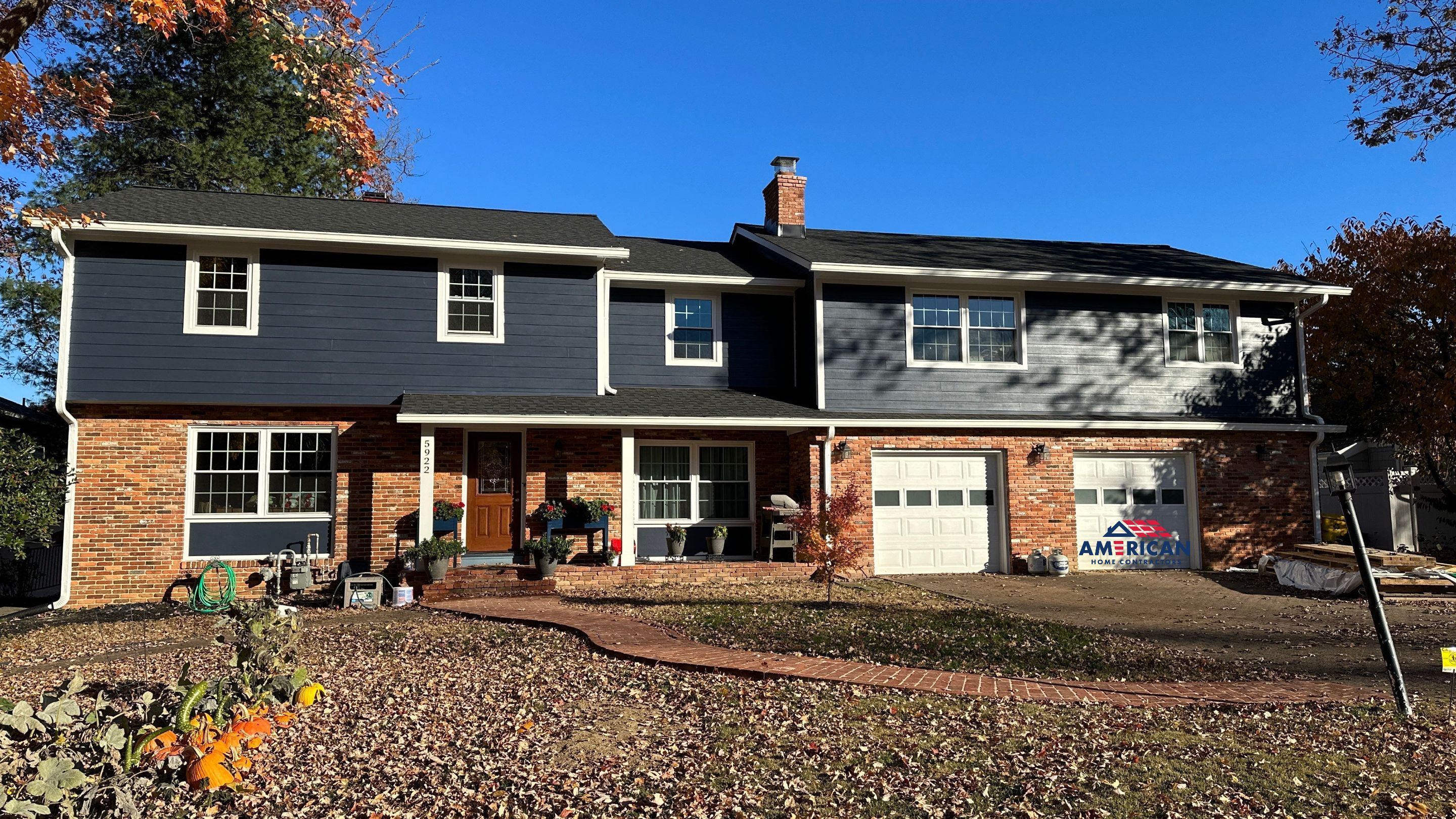 Complete Exterior Renovation in Linthicum Heights, MD by American Home Contractors