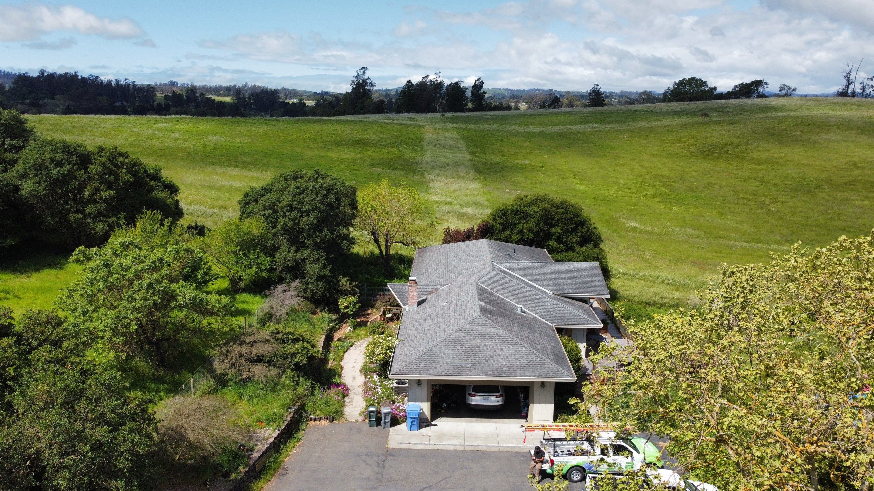 Residential Roofing Installation using GAF Timberline HDZ RS by Sustainable Living Builders, Inc.