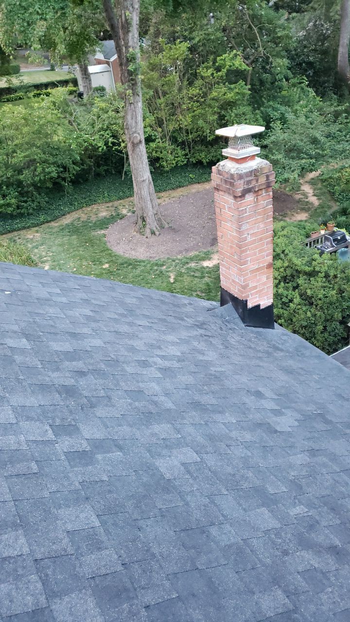 Alexandria Roof Project - CertainTeed Landmark Pro Max Def Charcoal Black Shingles by RM Banning, Inc.