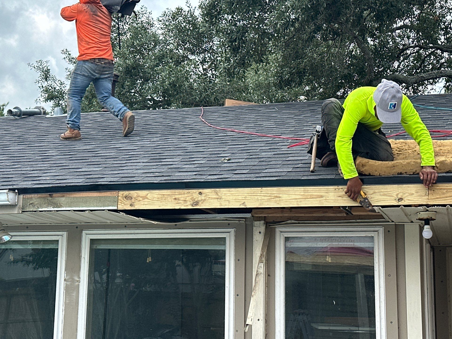 Project in Houston by Motion Roofing