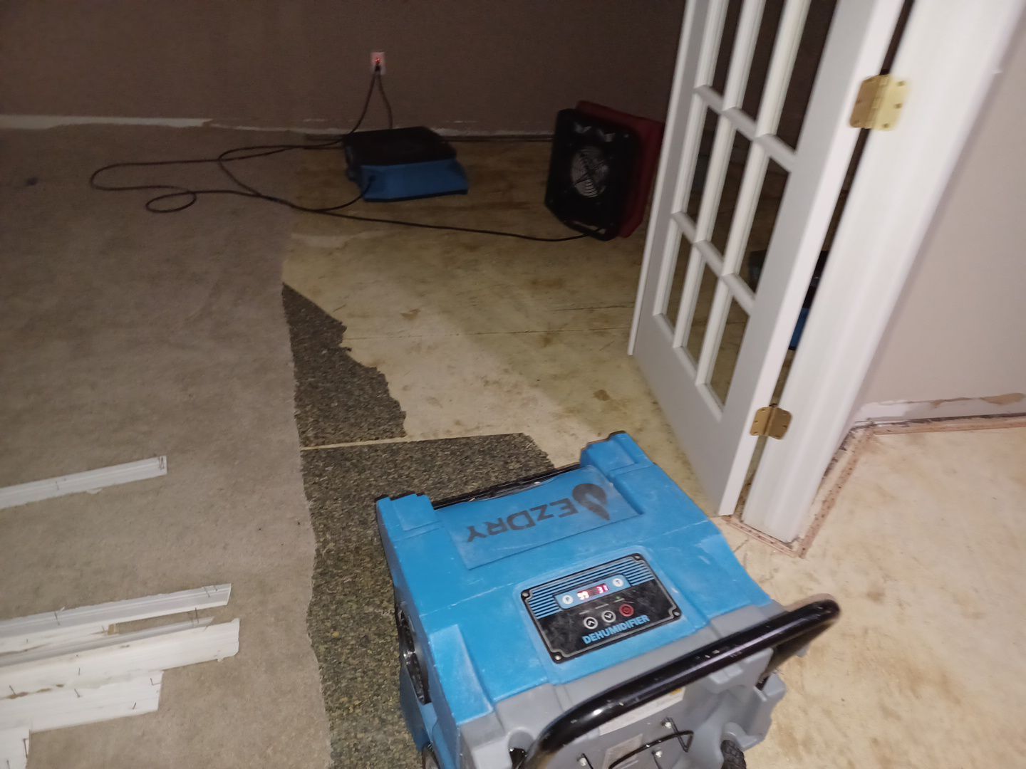 Project in West Bloomfield Township by EzDry Water Mitigation & Property Restoration