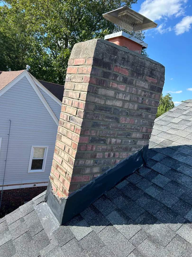 Cap + Masonry + Crown by Premier Chimney and Roofing
