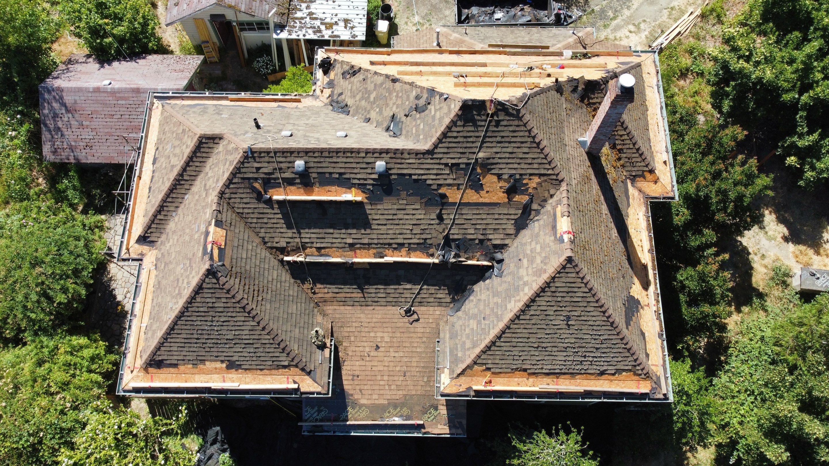 Residential Roofing Installation using Malarkey Vista AR Shingles by Orezona Building & Roofing Company, Inc.