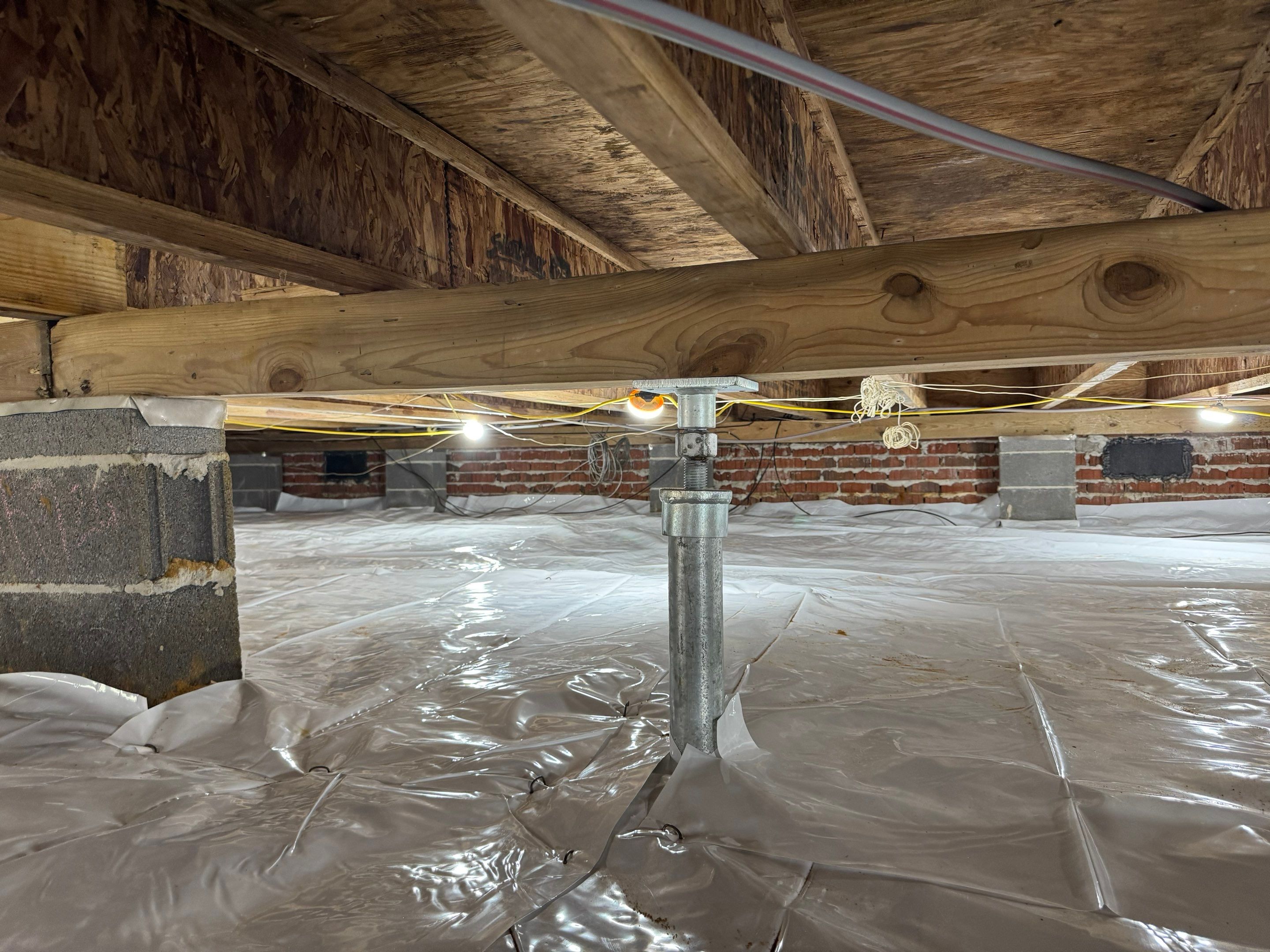 Project in Suffolk by Patriot Crawl Space Repairs