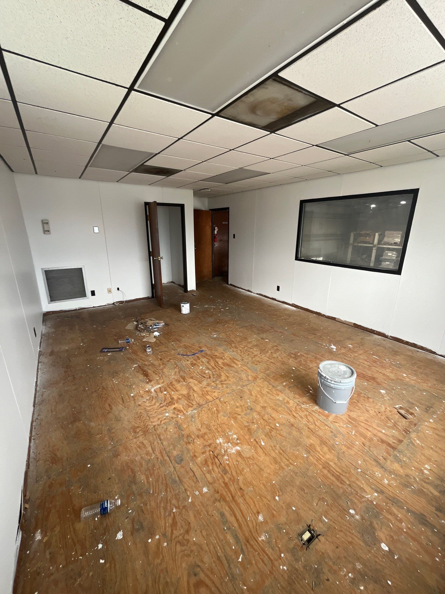 Commercial Remodel with Door Replacement  by L&T General Contractors and Restoration INC
