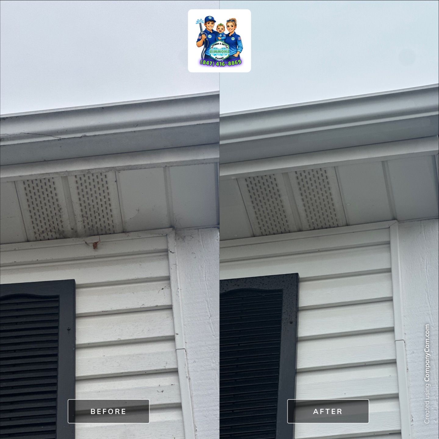 Project in Lake Villa by Simmons Power & Soft Washing