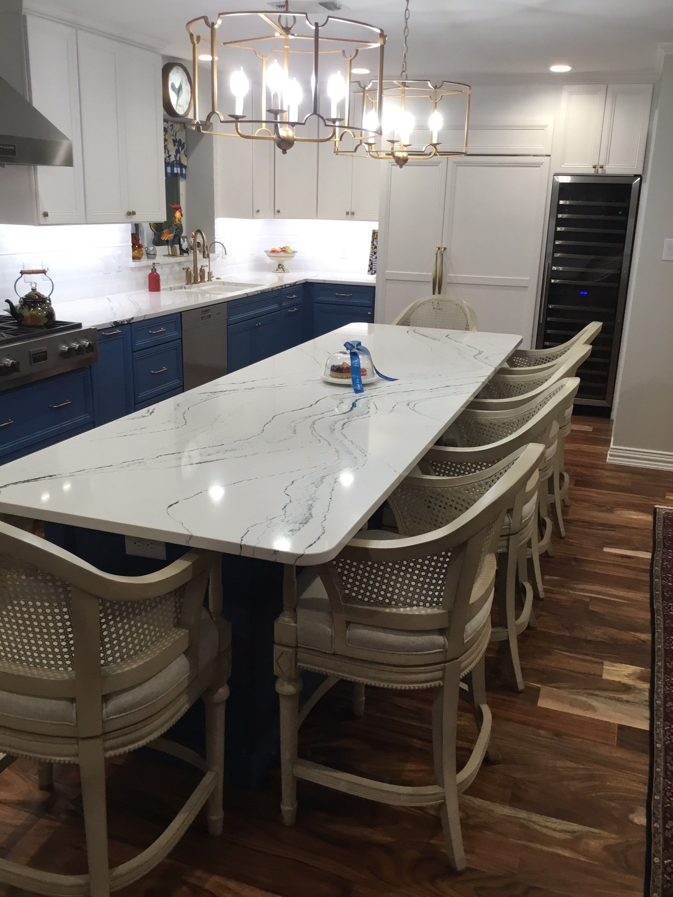 Vista Del Norte Kitchen Remodel | Smart Storage & Custom Blue Island by Legacy Bath and Kitchen