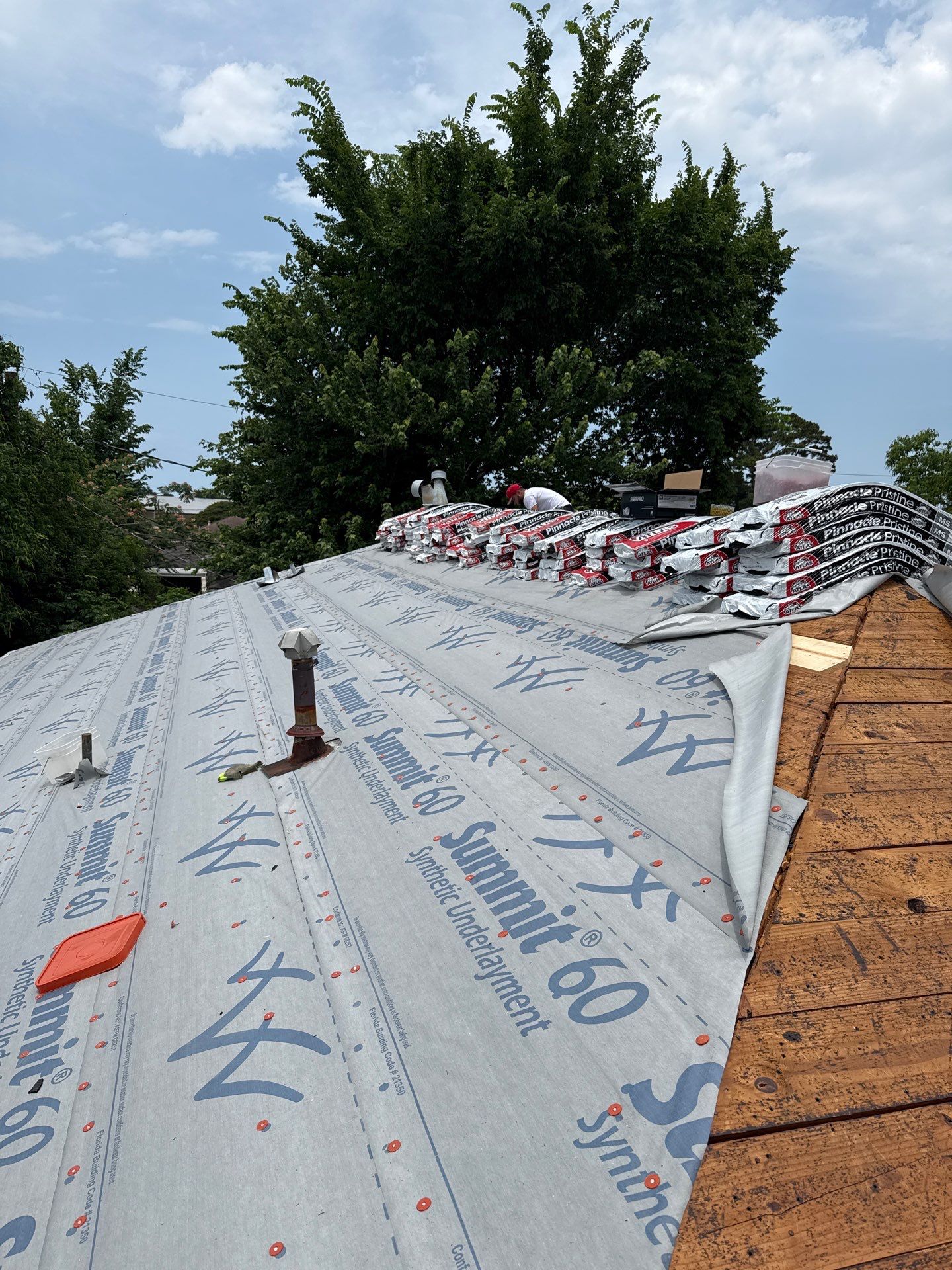 Project in Terrytown by Robertson Roofing & Siding Inc