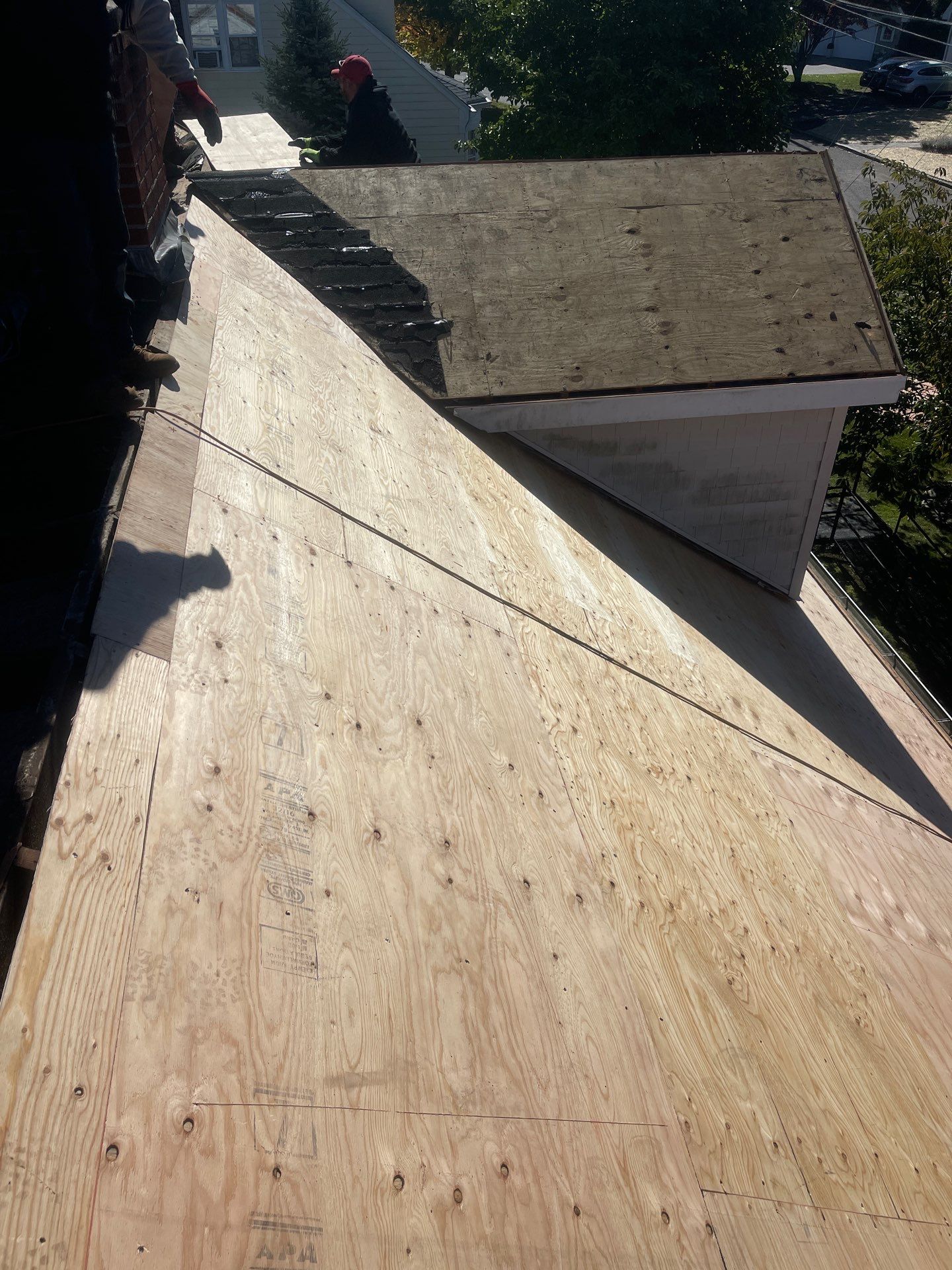 Residential Roofing Installation using Owens Corning Duration Onyx Black by A Plus Exterior