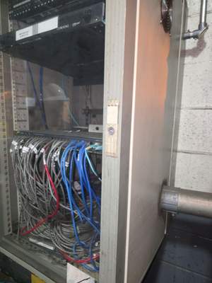 Structured cabling installation by CimaSolutions