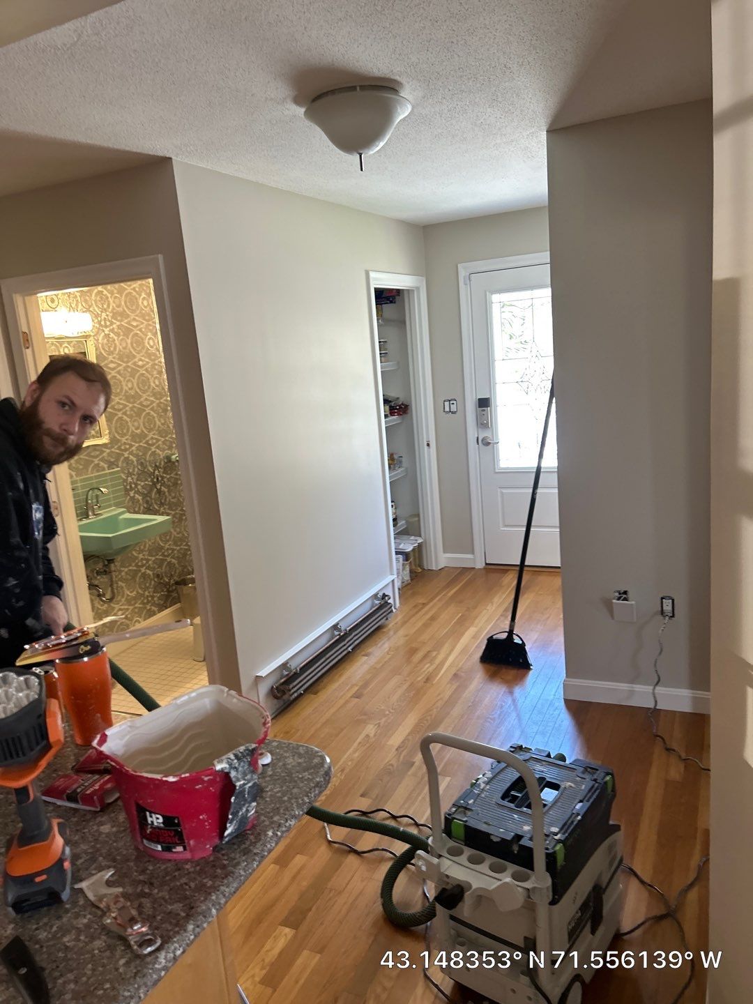 Comprehensive Interior Painting and Surface Restoration for Bow Residence by The Persnickety Painters