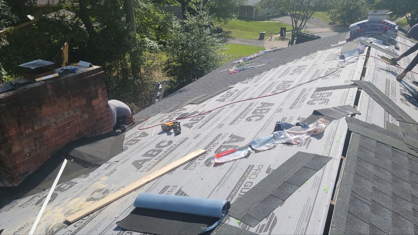 Roof Installation using GAF Timberline HDZ by ExteriorPros