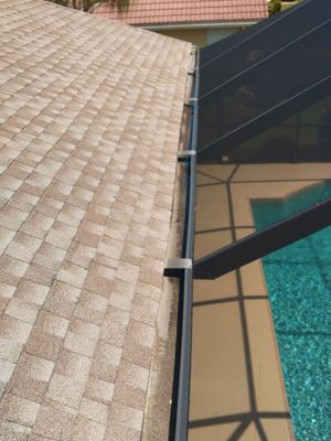 Aluminum Seamless Gutters Installation in Fort Myers FL