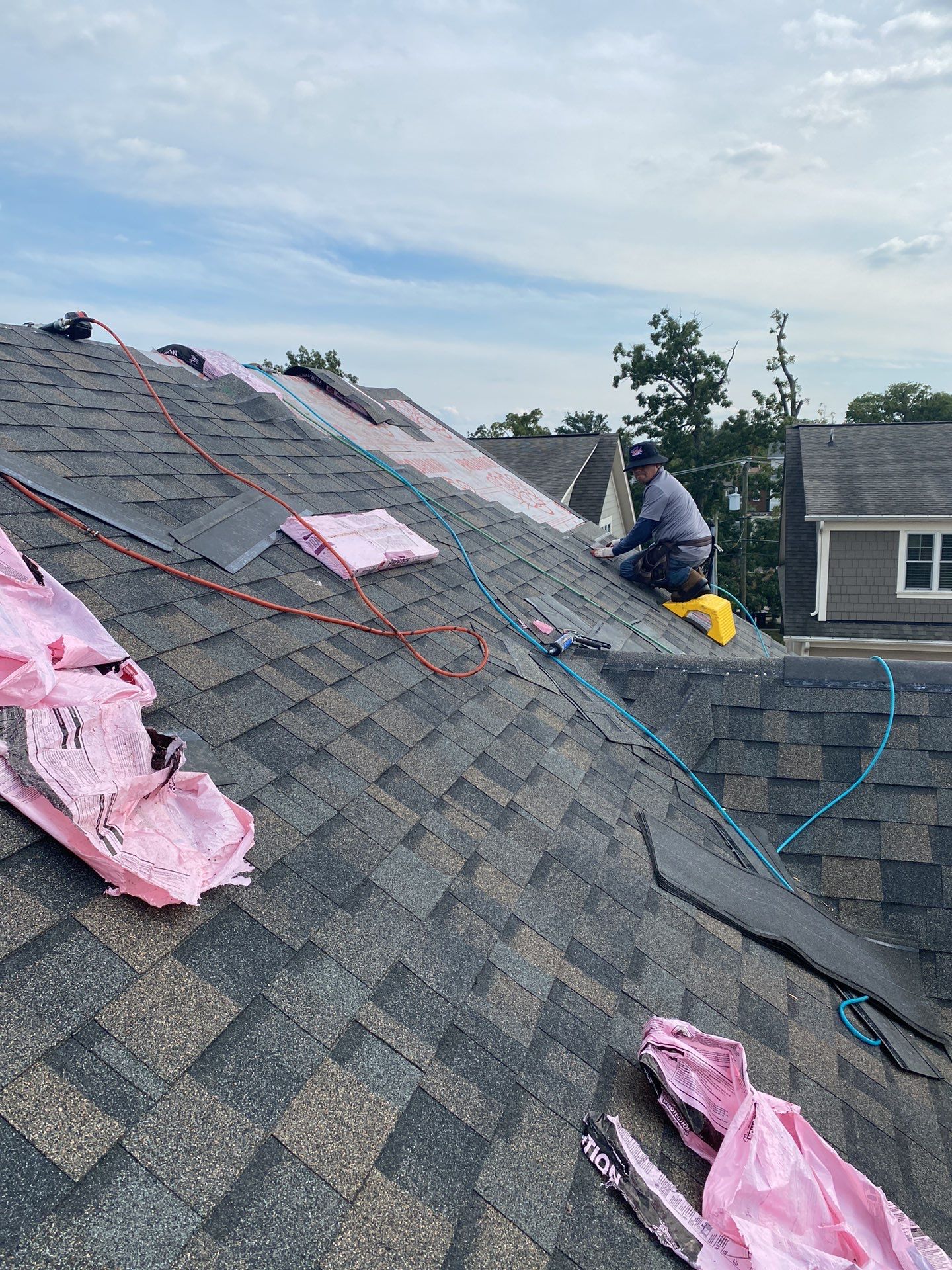Residential Roofing Installation using Shingles  by Real1Construction