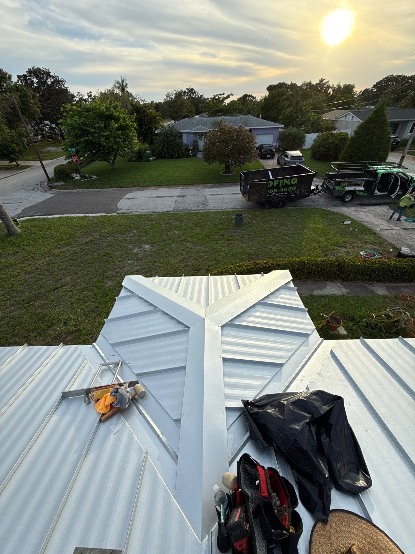 Project in St. Petersburg 33713 by Mitchell Roofing Company LLC 