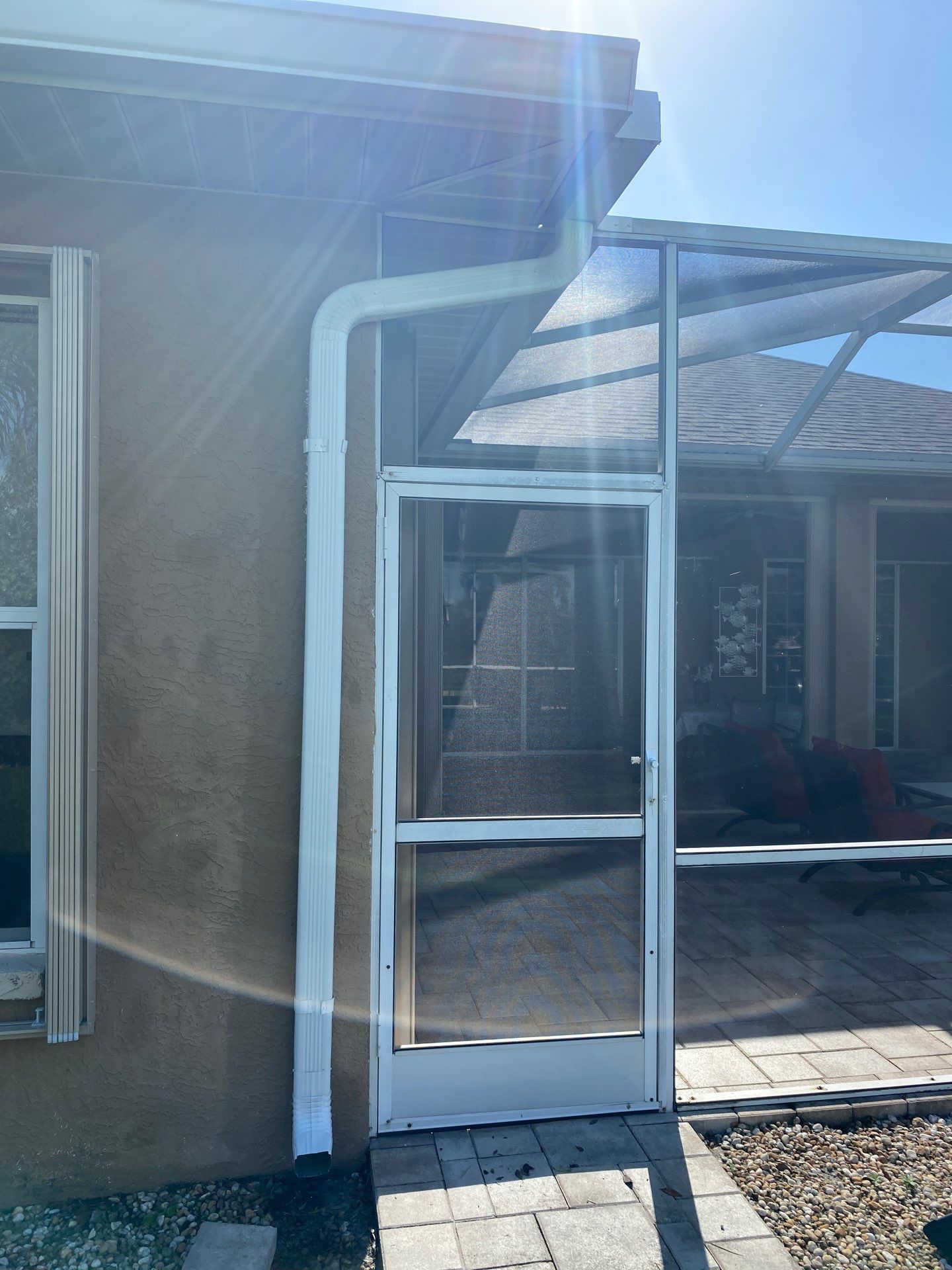 7-Inch Gutters for Large Homes in Cape Coral FL by Gutter Professors