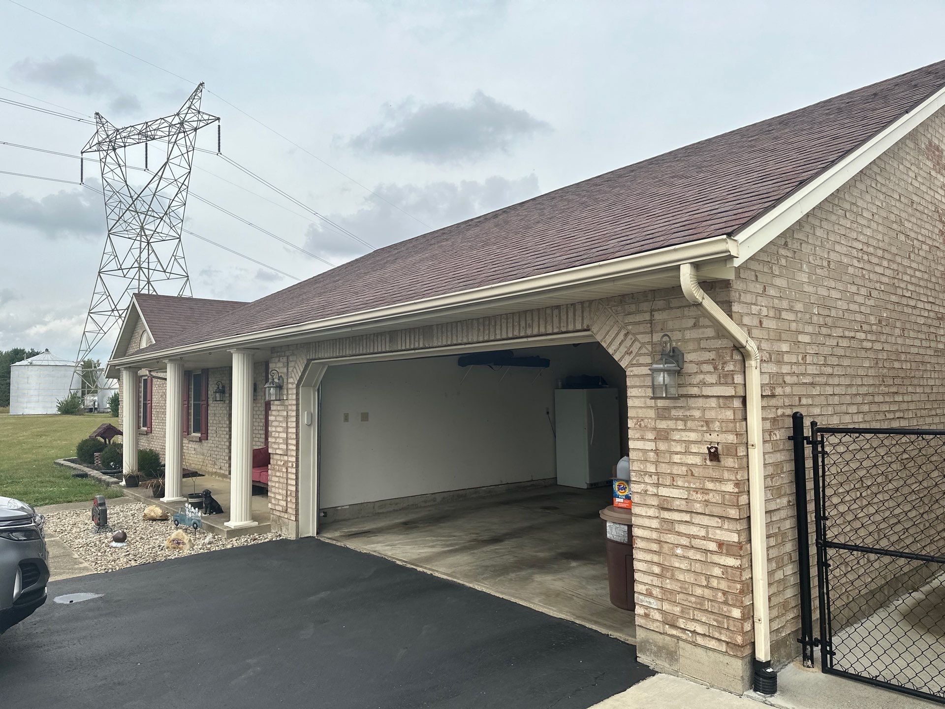 Residential Roofing Installation using Performance Panel Metal - Burgandy by RoofX 