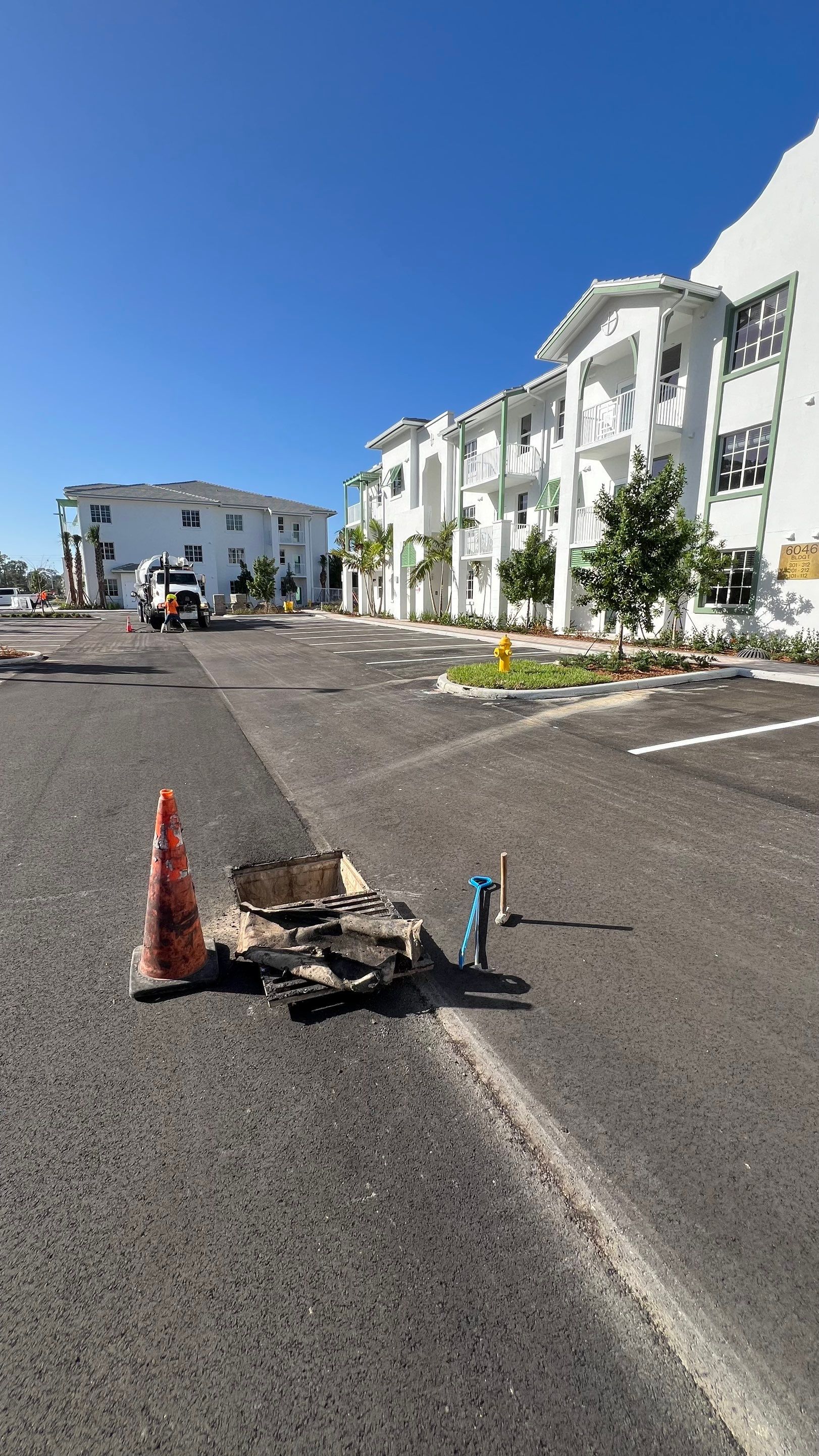 New Construction Condo Community Stormwater System Maintenance  by APS Power & Water