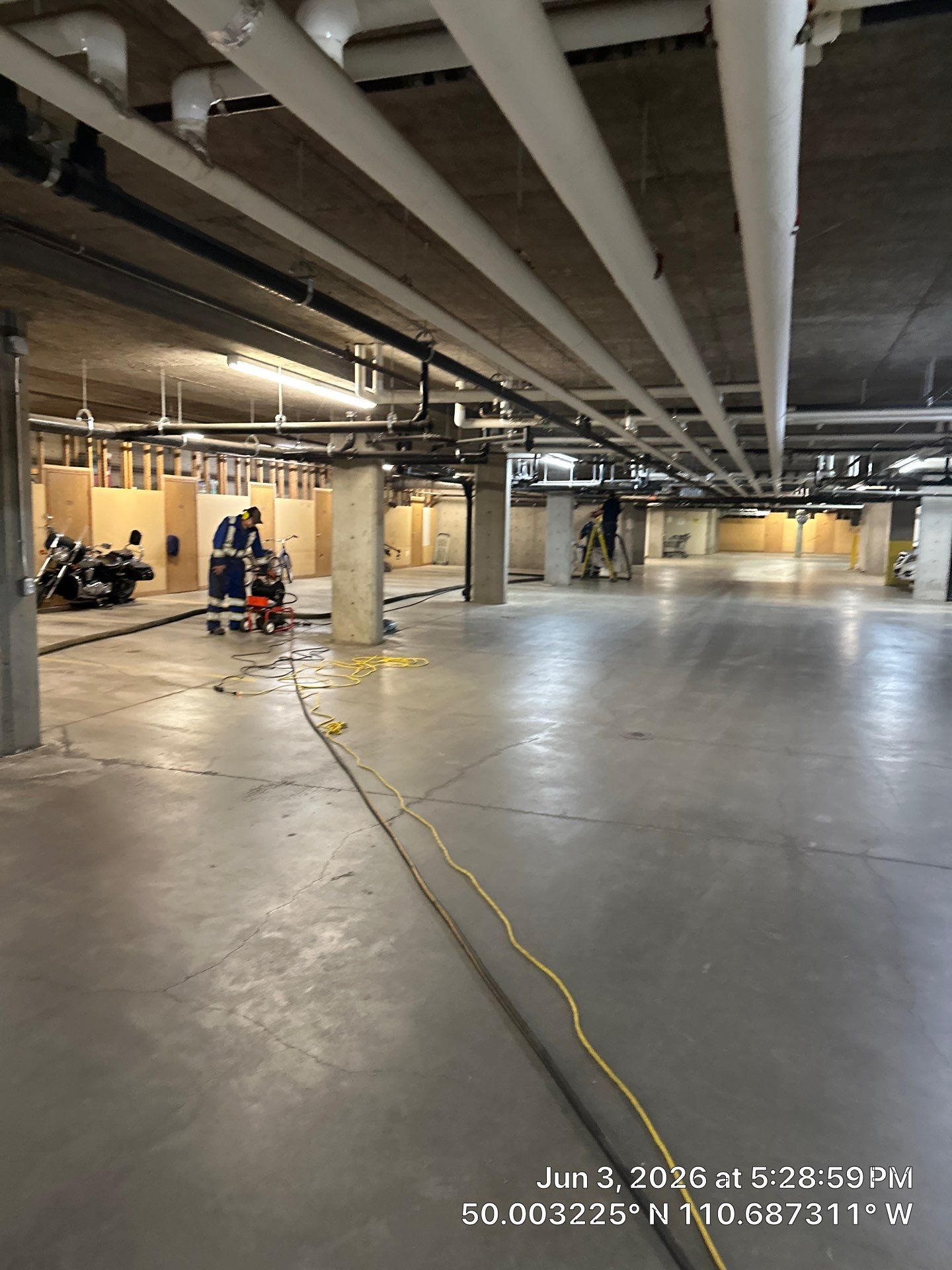 Multi-Story Condo Drain Line Cleaning and Stack Flushing in Medicine Hat by Septic Medic Inc.