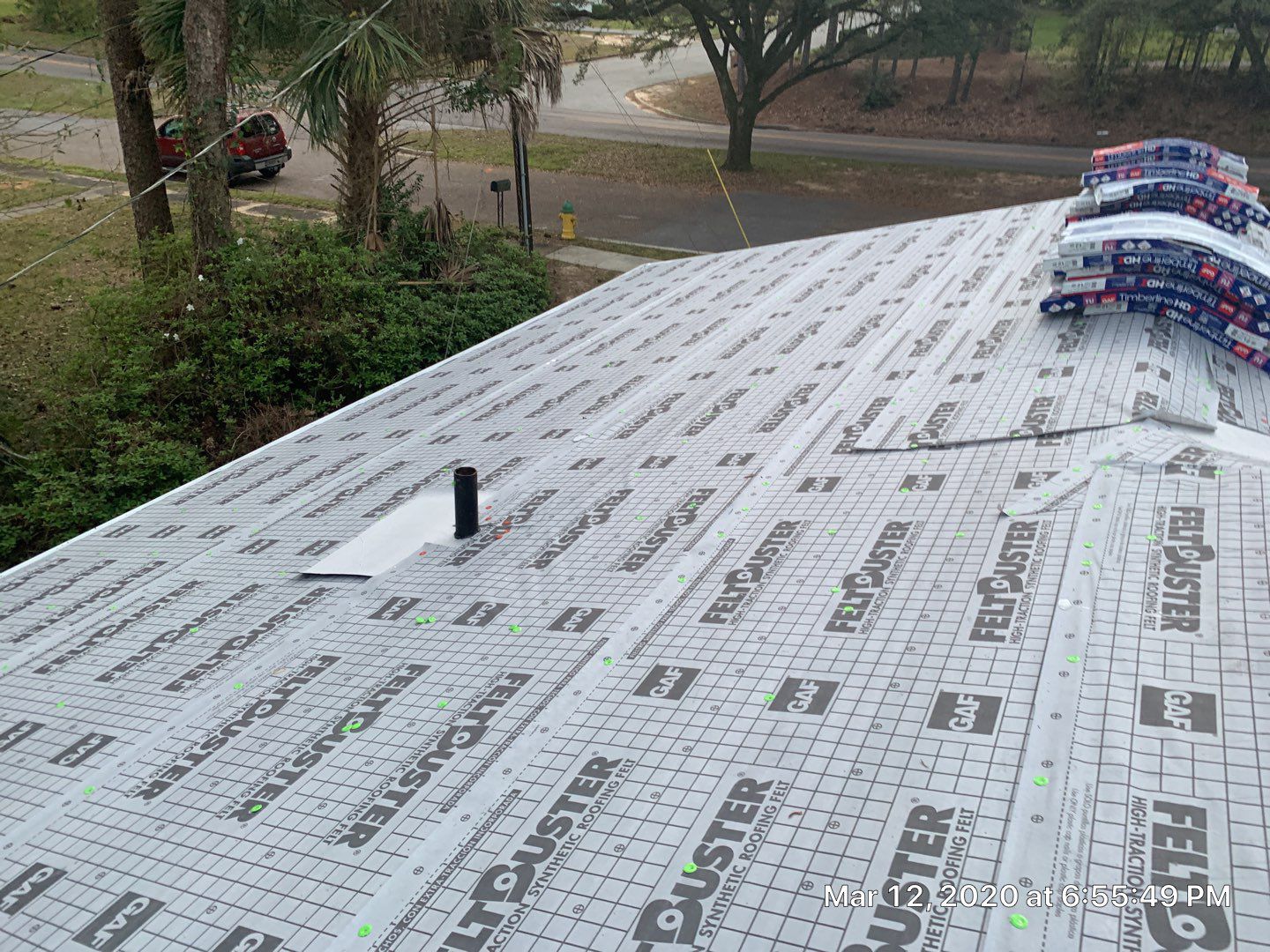 Residential Roofing Installation using Roof Replacement by American Roofing & Construction LLC