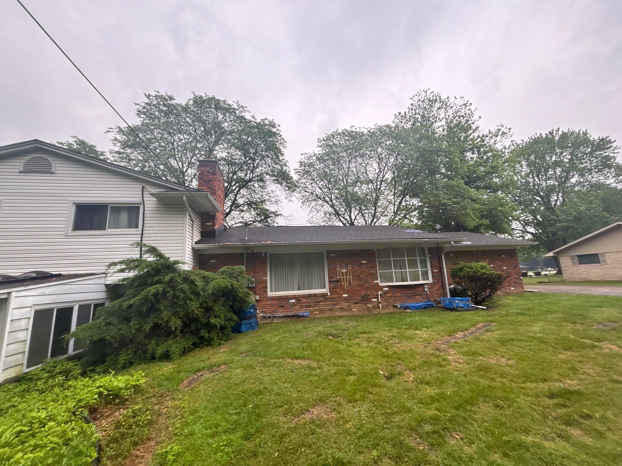 Roof Replacement using Owens Corning Estate Gray by 180 Contractors