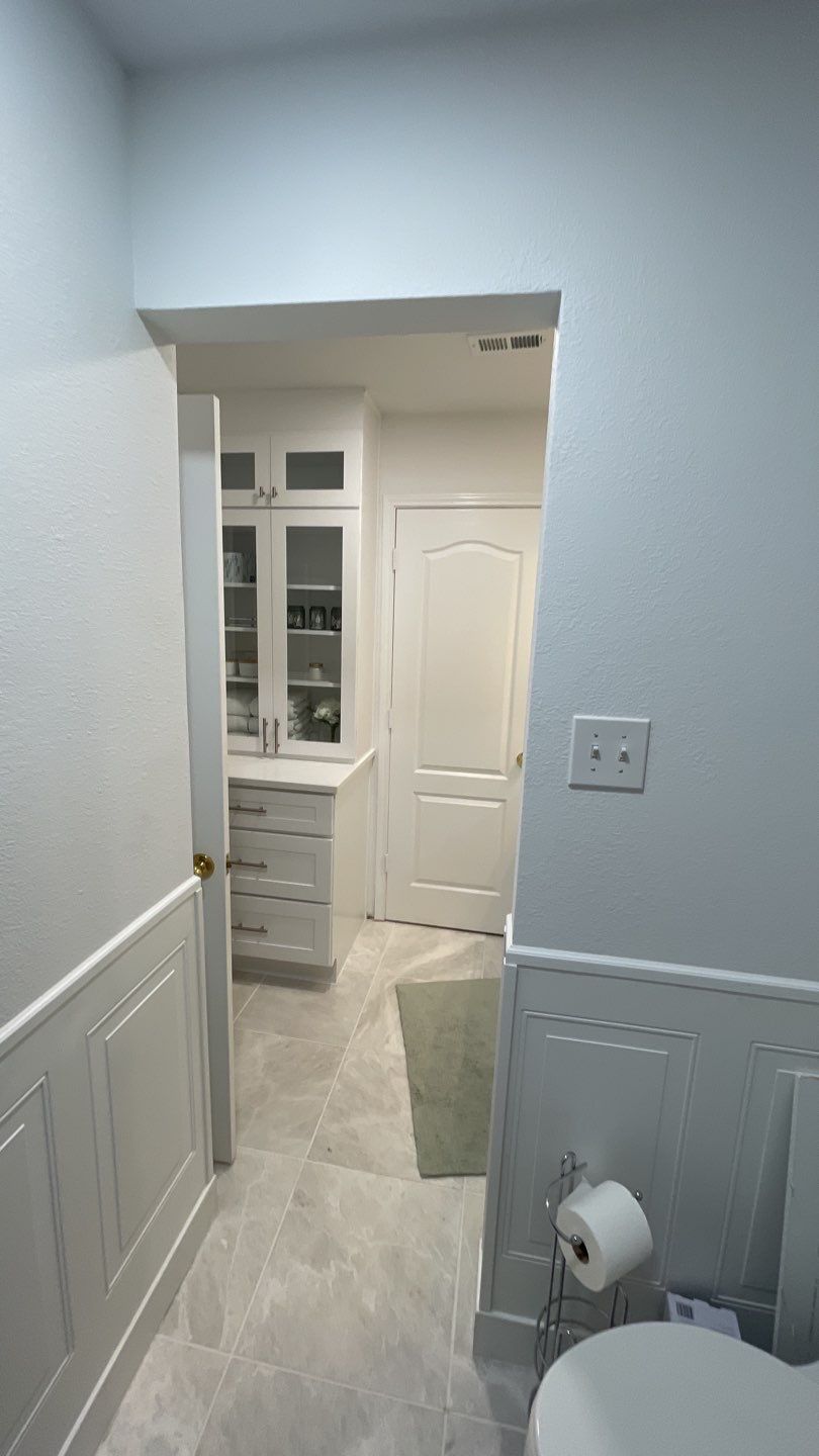 Full Bathroom Remodel by First United Roofing & Construction