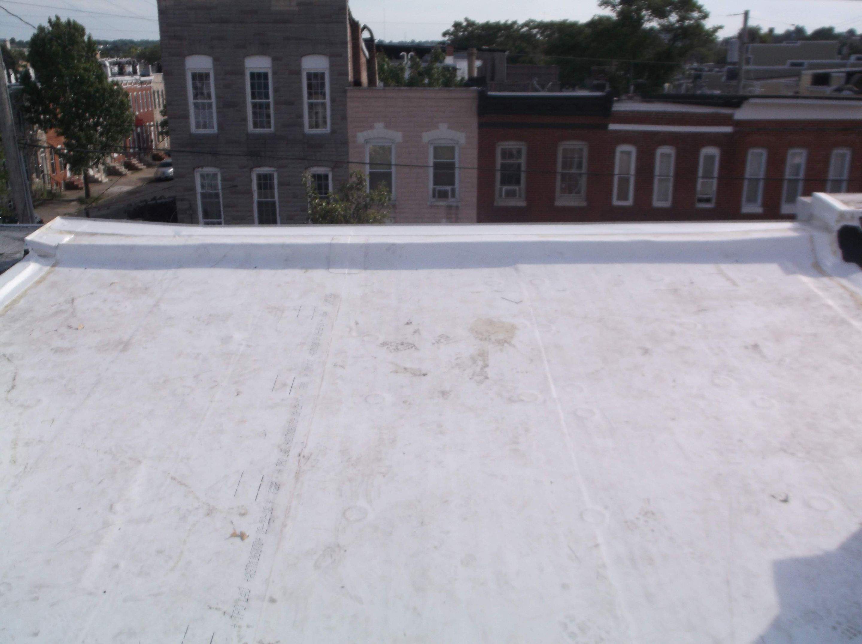 Commercial Roofing Installation using TPO by Alpha Design Services