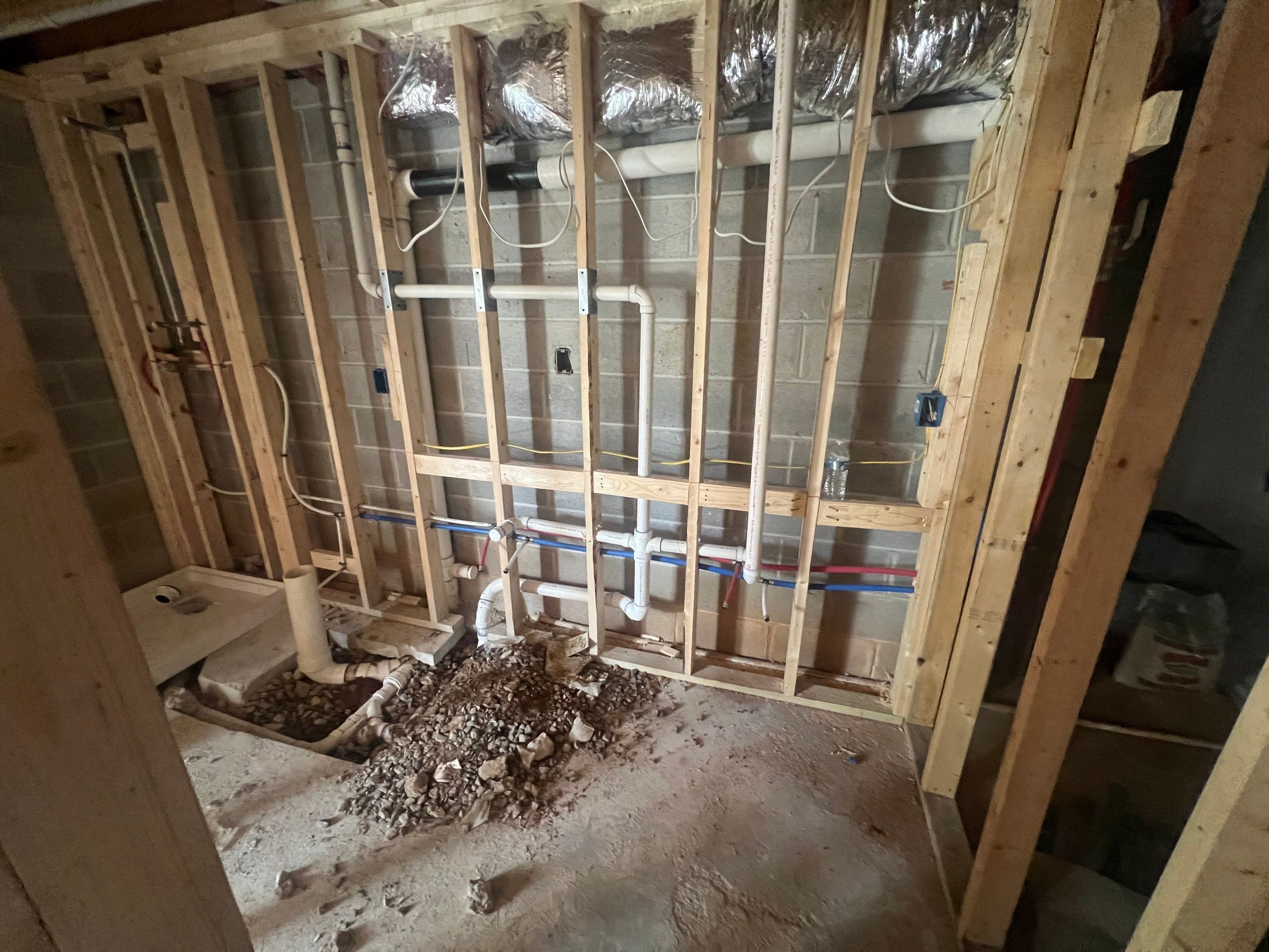 Complete Basement Remodeling and Custom Bathroom Installation in Kennesaw by Swift Home Renovations
