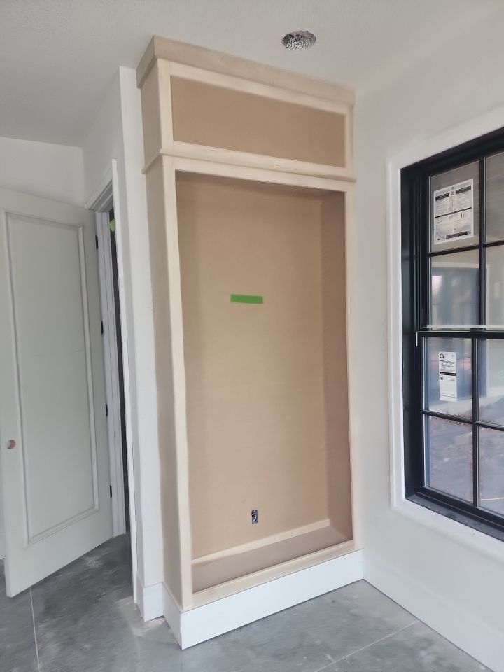 New home construction paint job by Cutting edge painting 