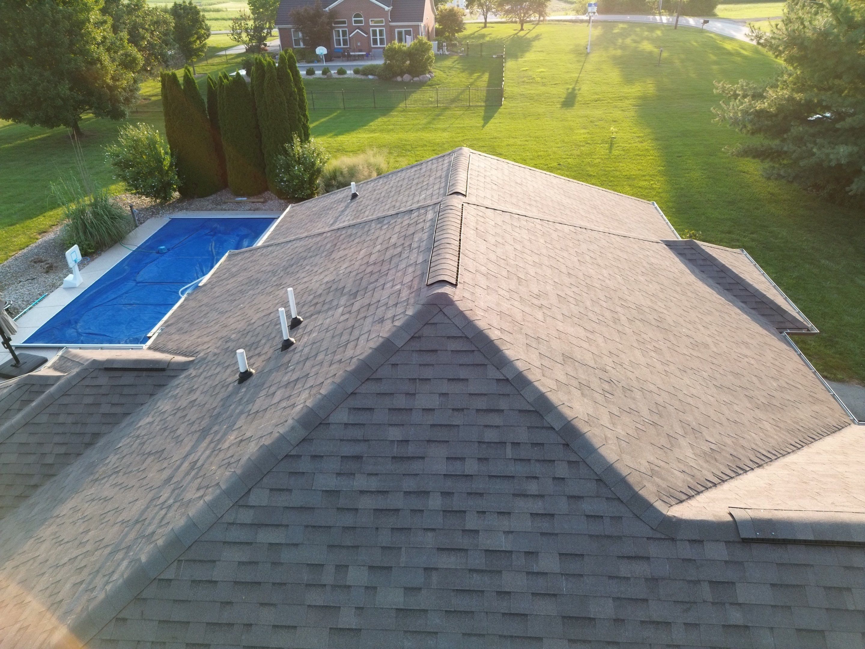 Project in Mooresville by Moss Roofing