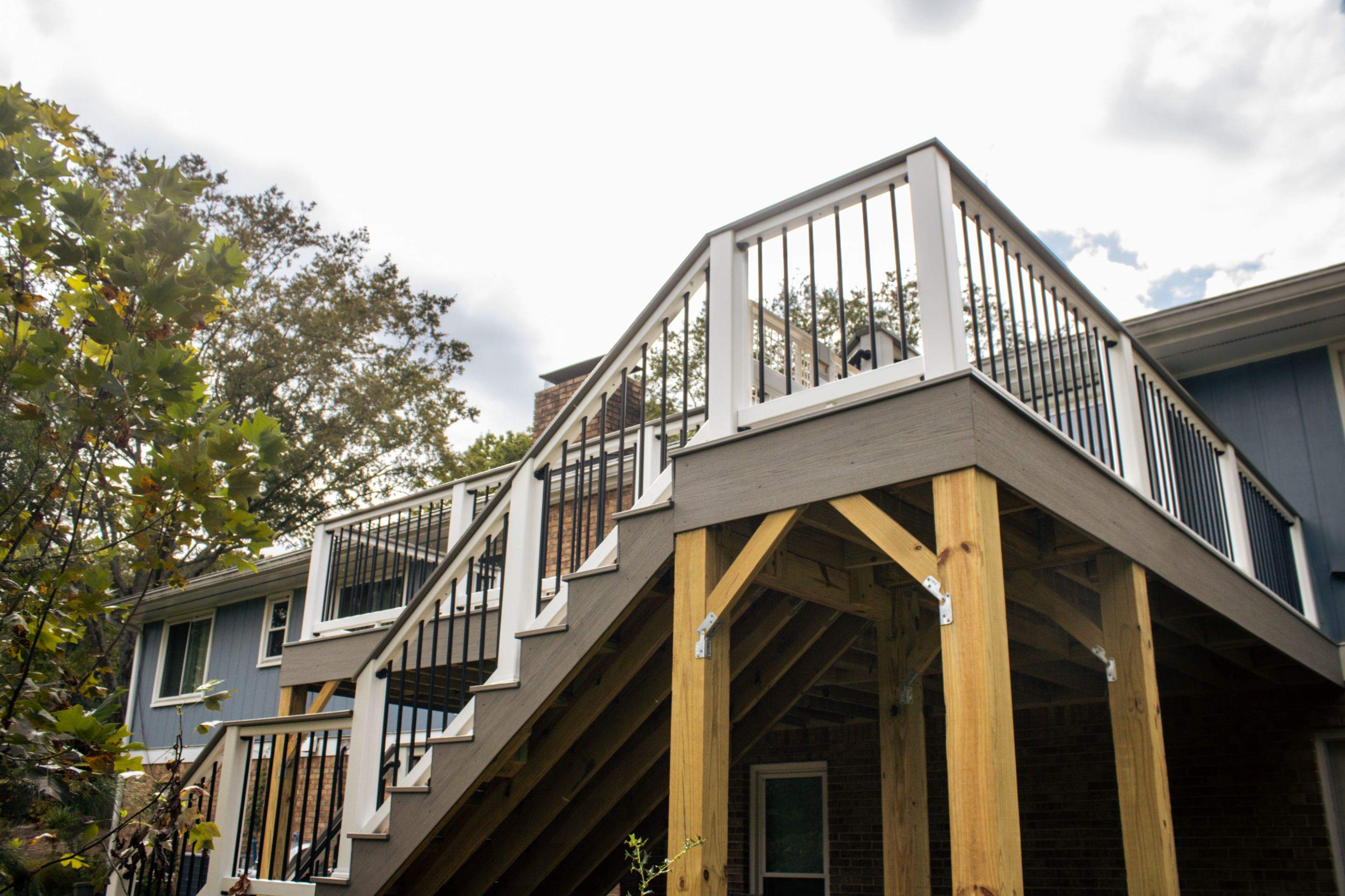 Deck Installation using Deckorators Summit Series Decking in Tucker, GA by Nelson Exteriors