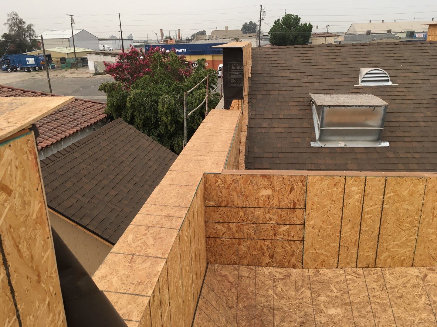 Spray foam and coatings using Conklin Benchmark/PUMA XL coatings and spray foam by Straight Edge Roofing Inc