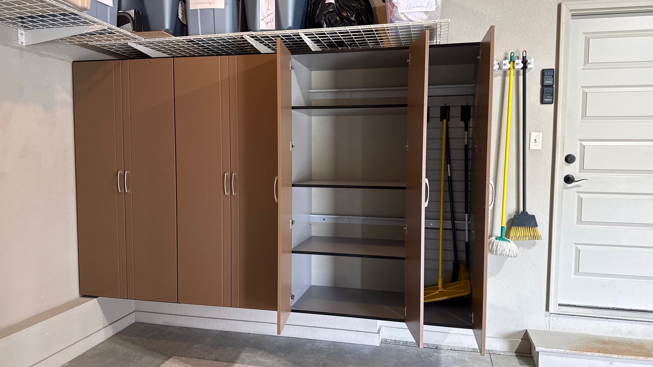 Check Out Dave's Custom Cabinets For The Perfect Fit by Banner Garage