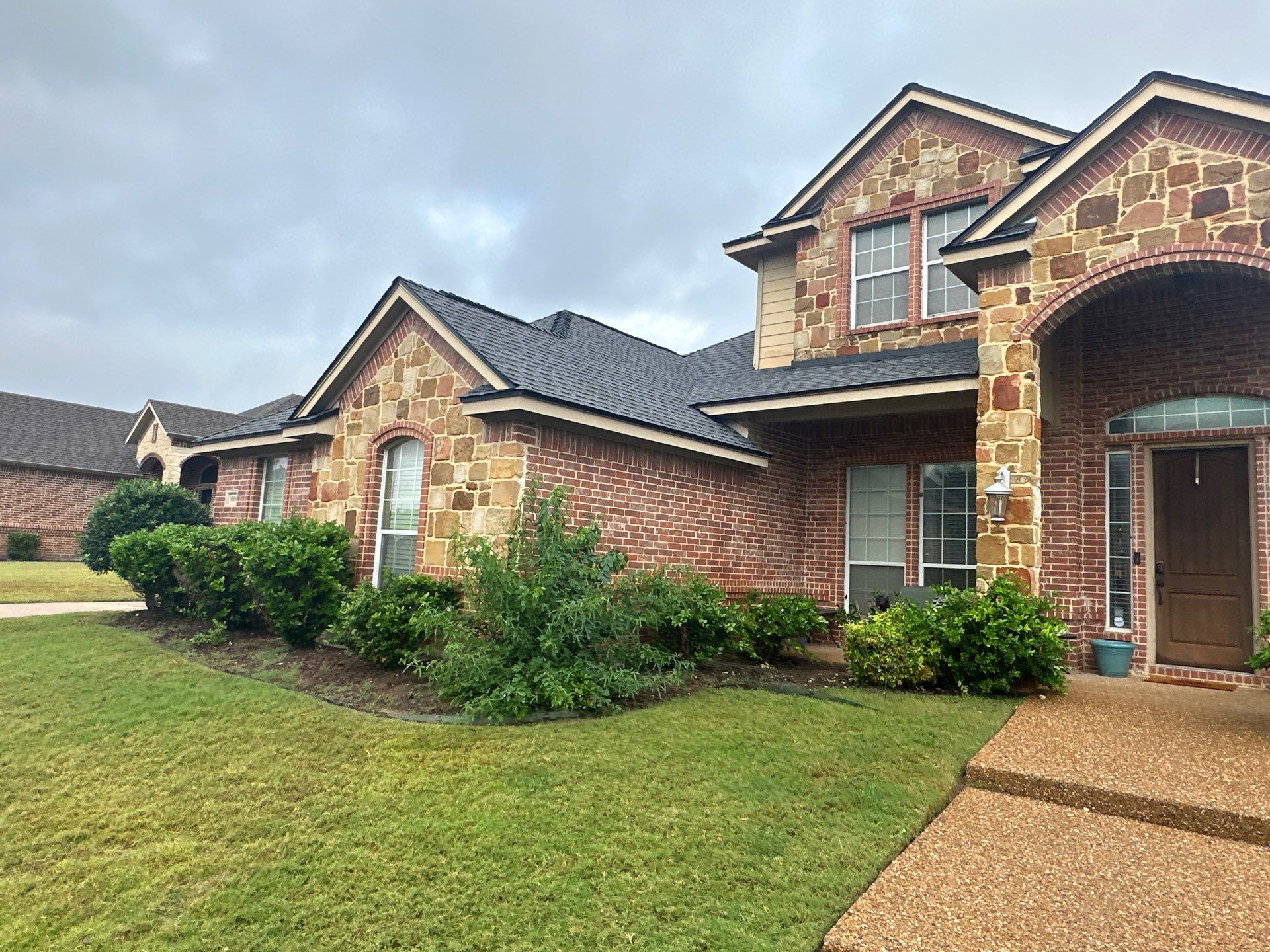 Full Roof Replacement in Mansfield Texas - GAF MasterElite Golden Pledge 25 year Warranty by First United Roofing & Construction