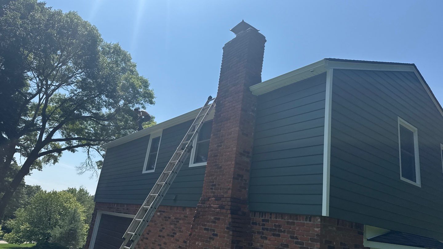 Siding Replacement using Alside Deep Moss by 180 Contractors