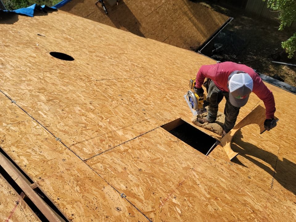 Residential Roofing Installation using Roof Replacement by American Roofing & Construction LLC