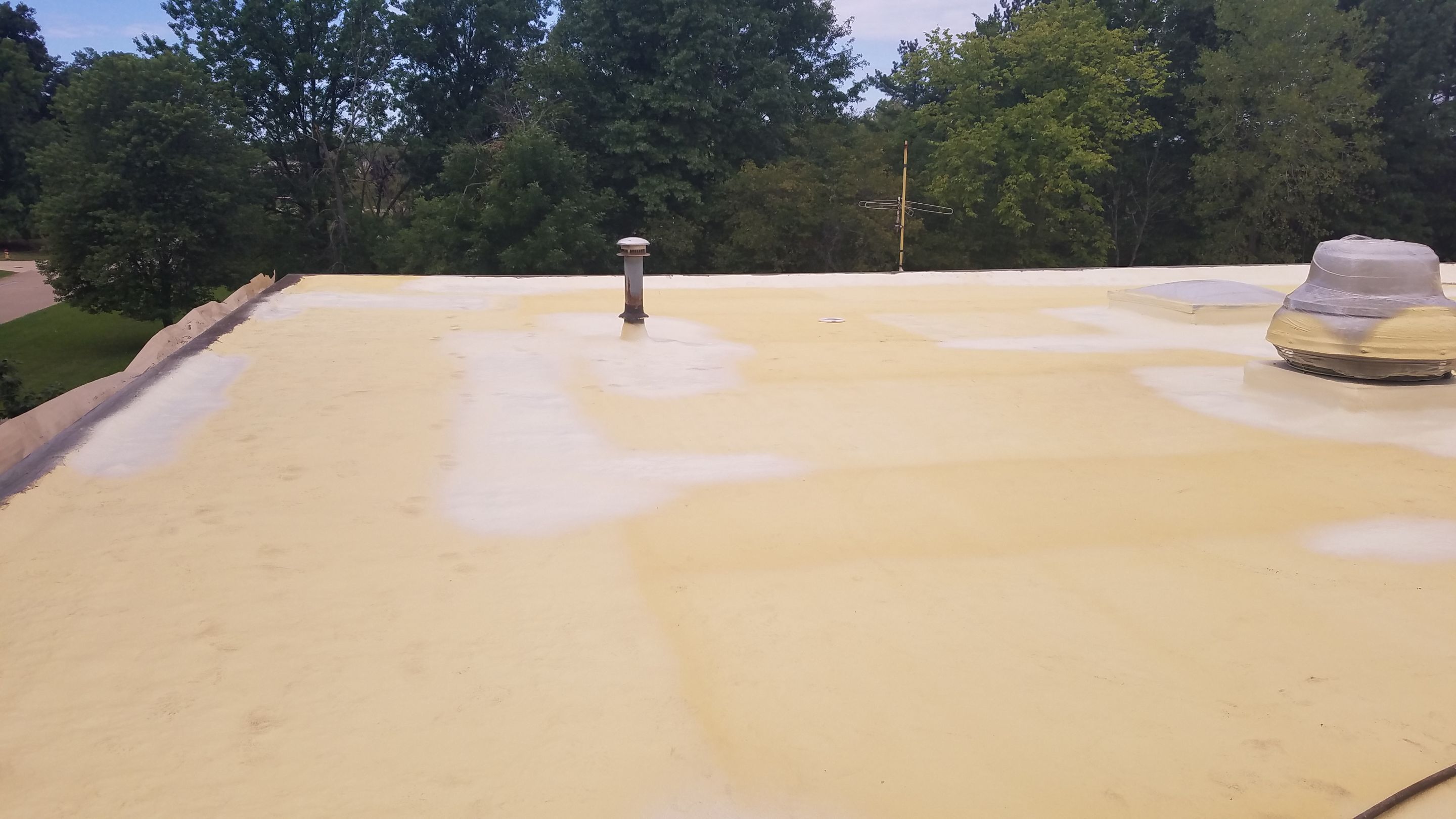 Spray Foam Roof System by Gold Star Roofing LLC 