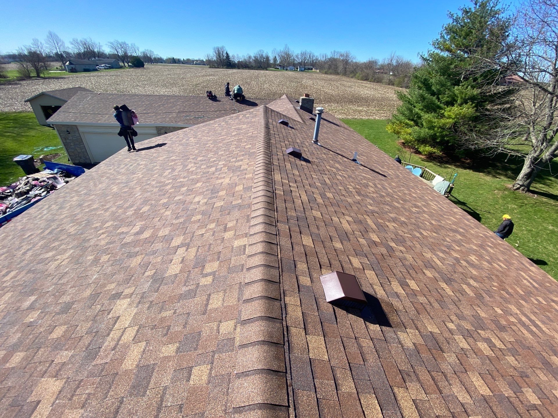 Project in Muncie, IN by Rodeffer Roofing INC