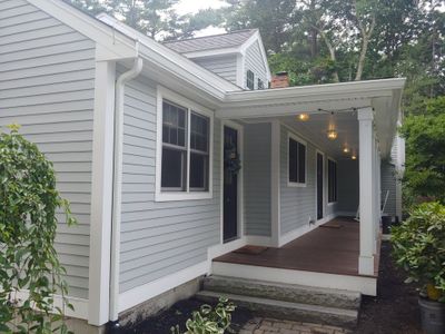Hanover, MA Gutter Installation using 6" K-Style Aluminum Gutter with Leaf Relief Continuous Hanger