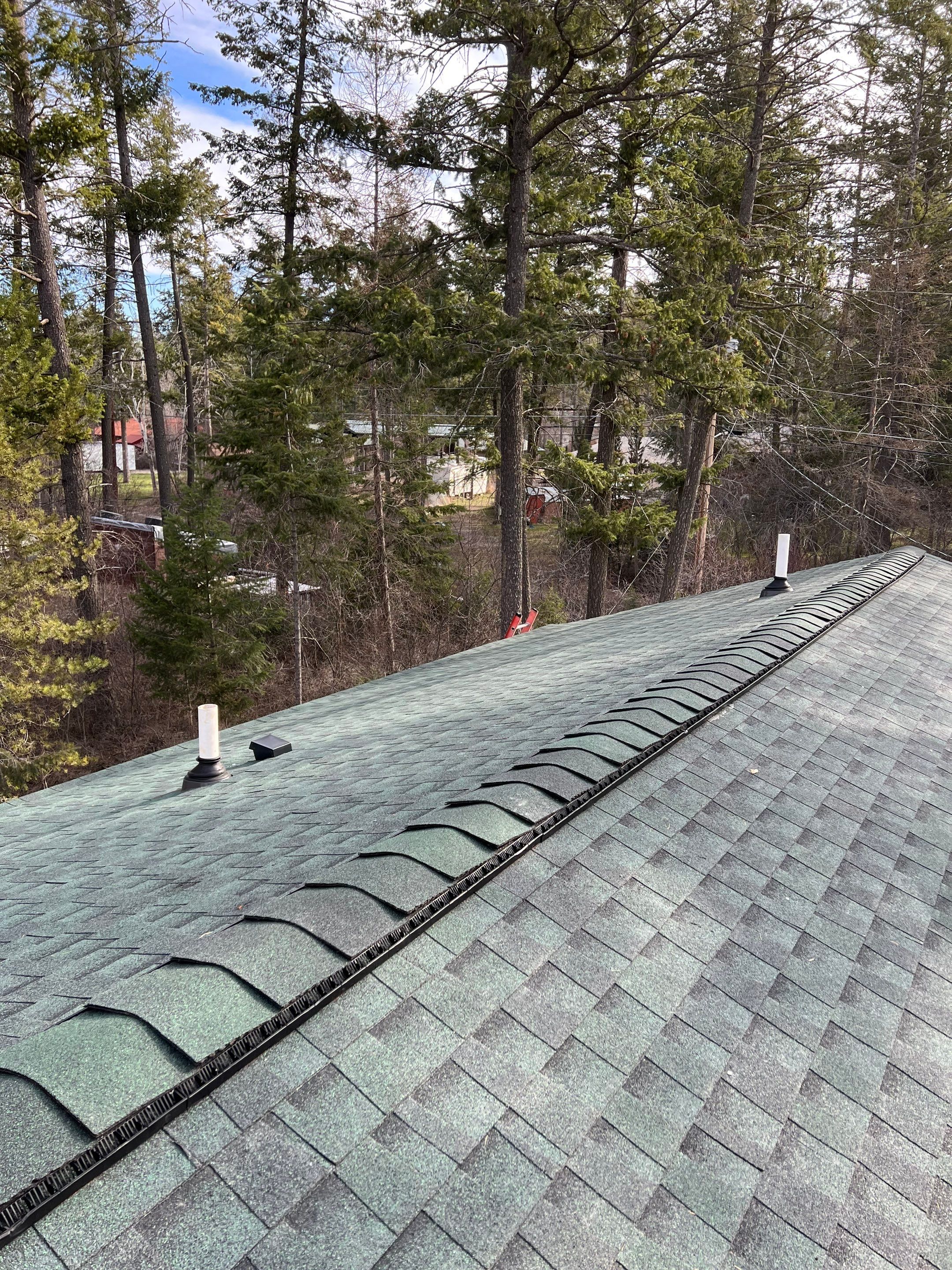 GAF Timberline HDZ - Hunter Green by Montana Roofing Solutions