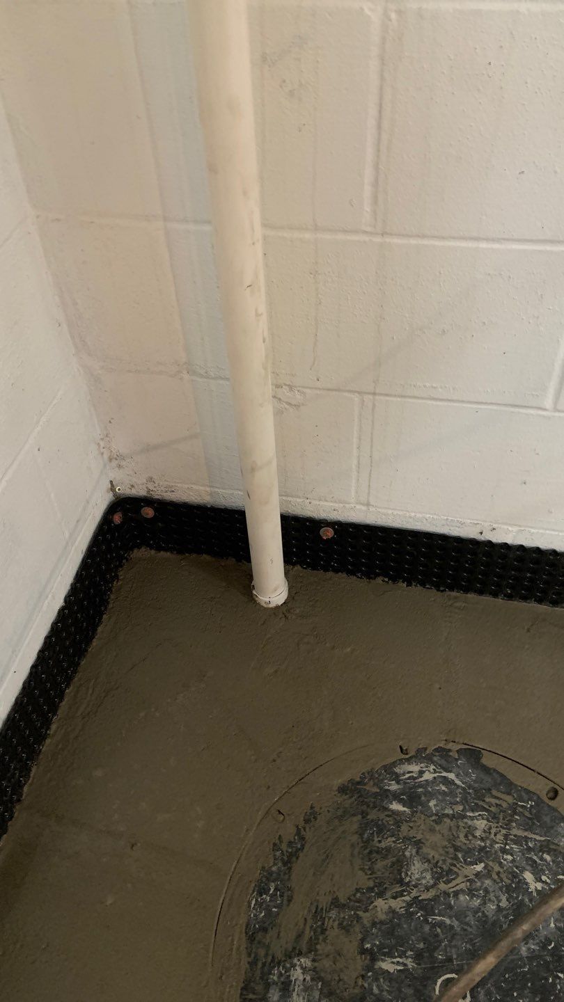 Drain tile in Woodbury by Waterproofing Northeast