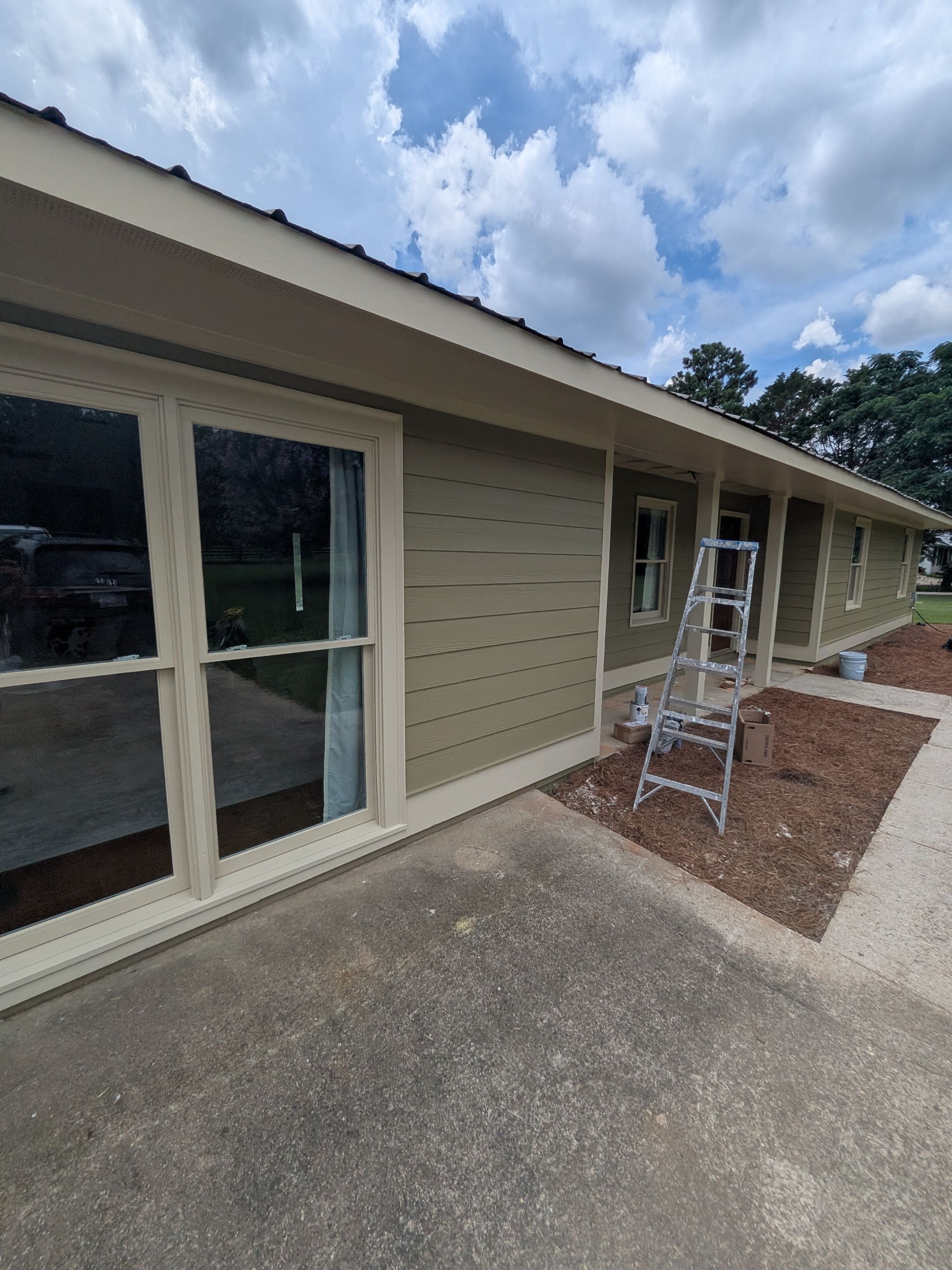 Full Exterior Painting and Wood Replacement Rutledge, Georgia by PGP Surface Solutions, LLC