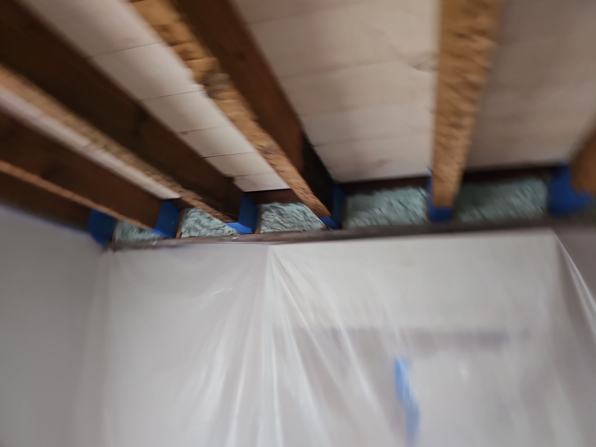 Attic Insulation using Closed Cell Spray Foam by NYS Foam & Energy