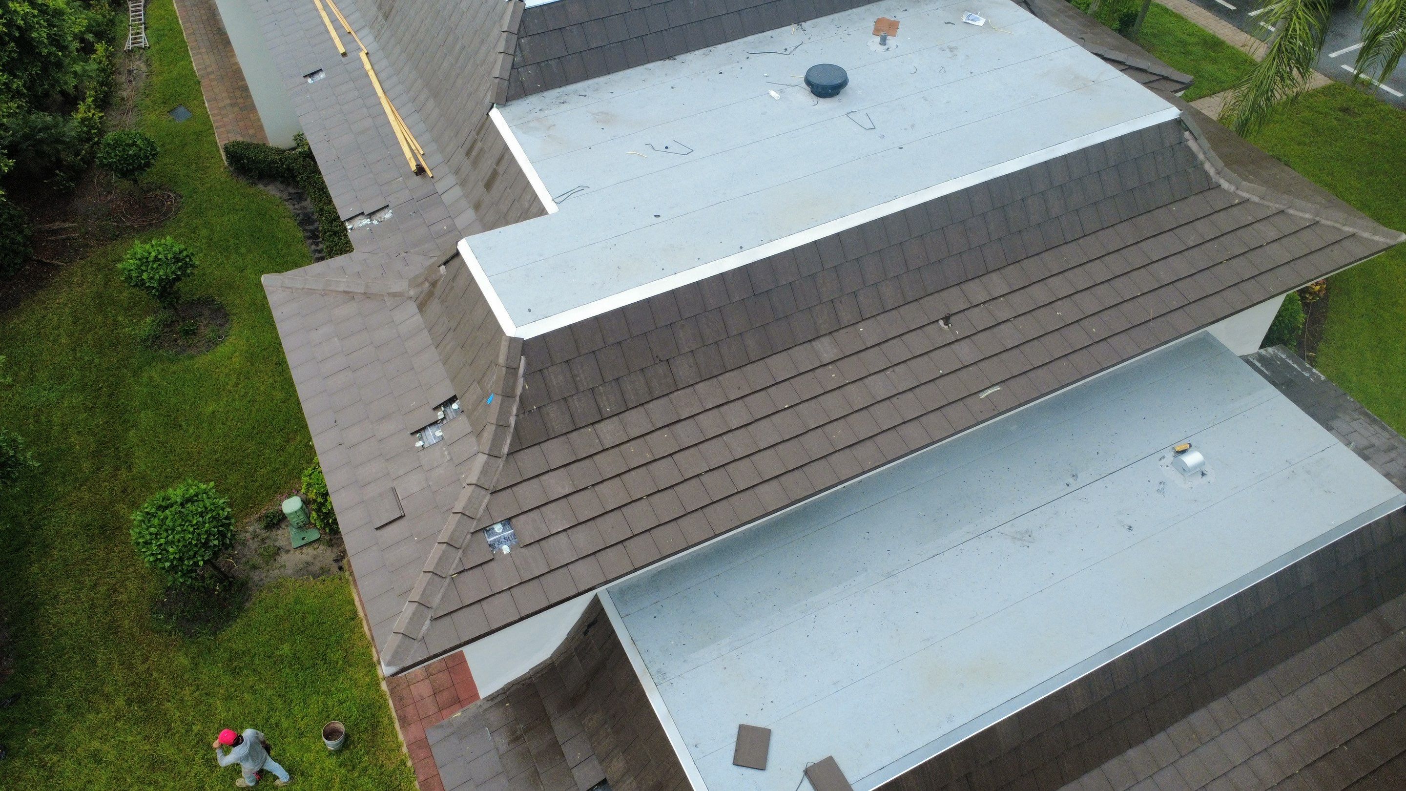 Residential Roofing Installation using Crown by BLUES BROTHERS ROOFING