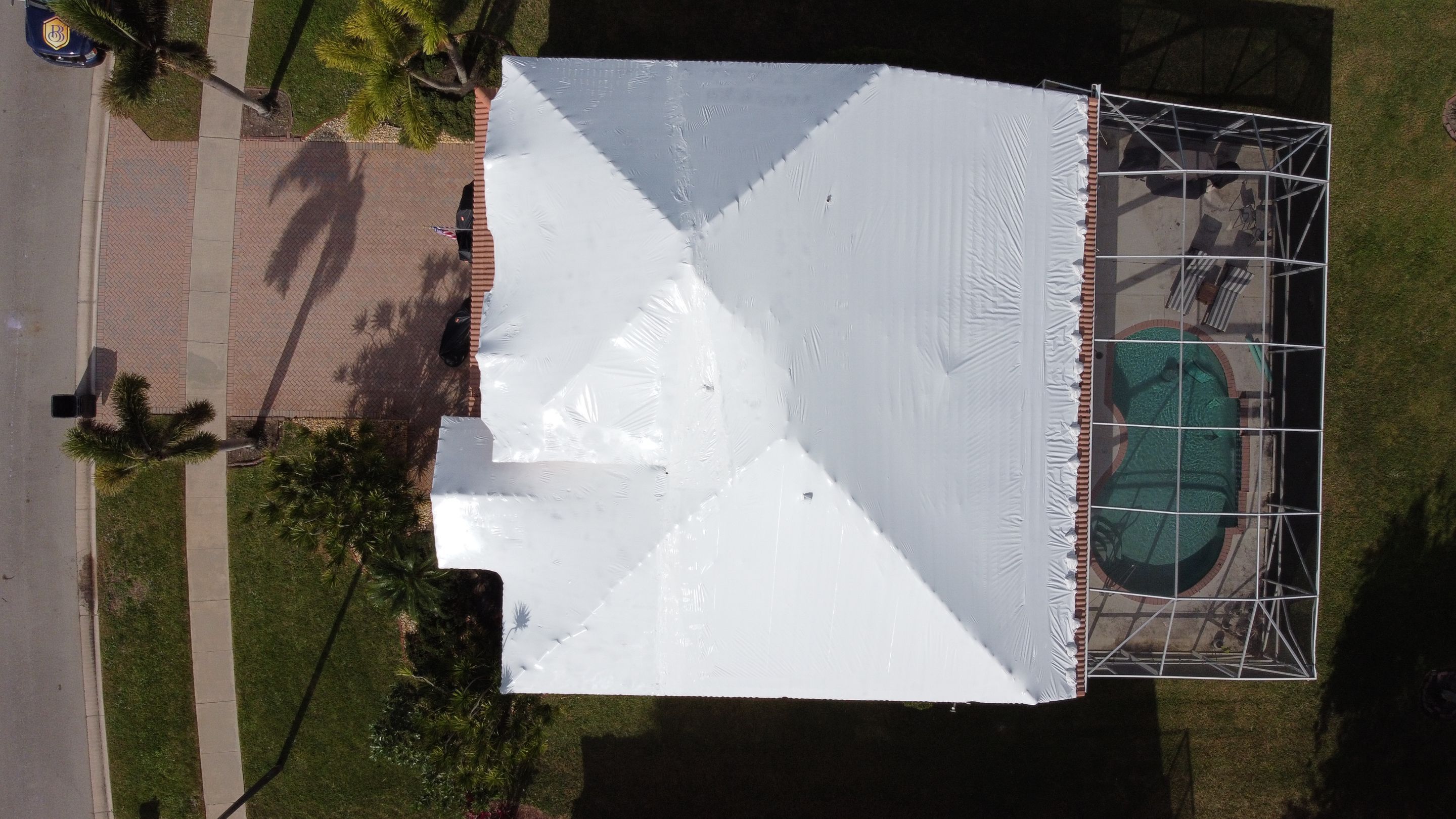 Residential Roofing Installation using 1" Nail strip metal roof by BLUES BROTHERS ROOFING