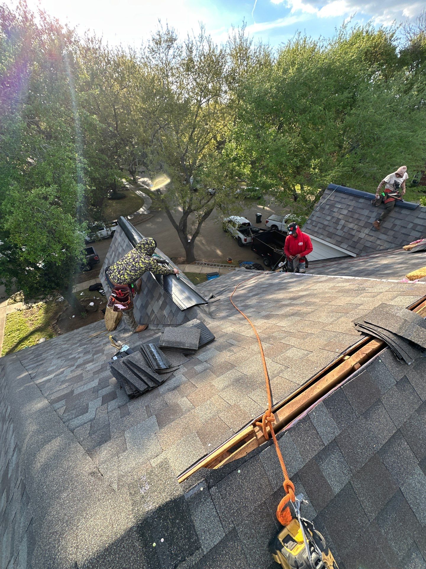 Project in Sugar Land by Motion Roofing